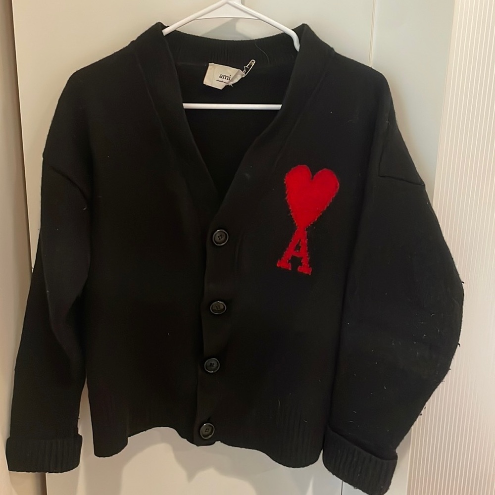 Alexander Mattiussi (AMI Paris) cardigan, black , size: M
